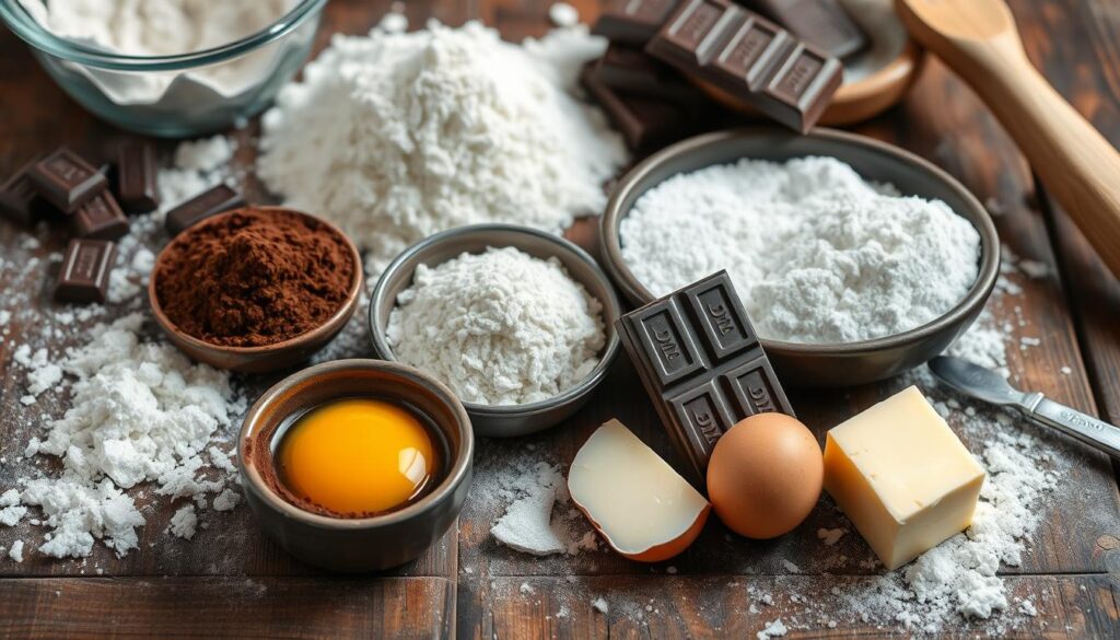 Cocoa Pudding Cake Ingredients