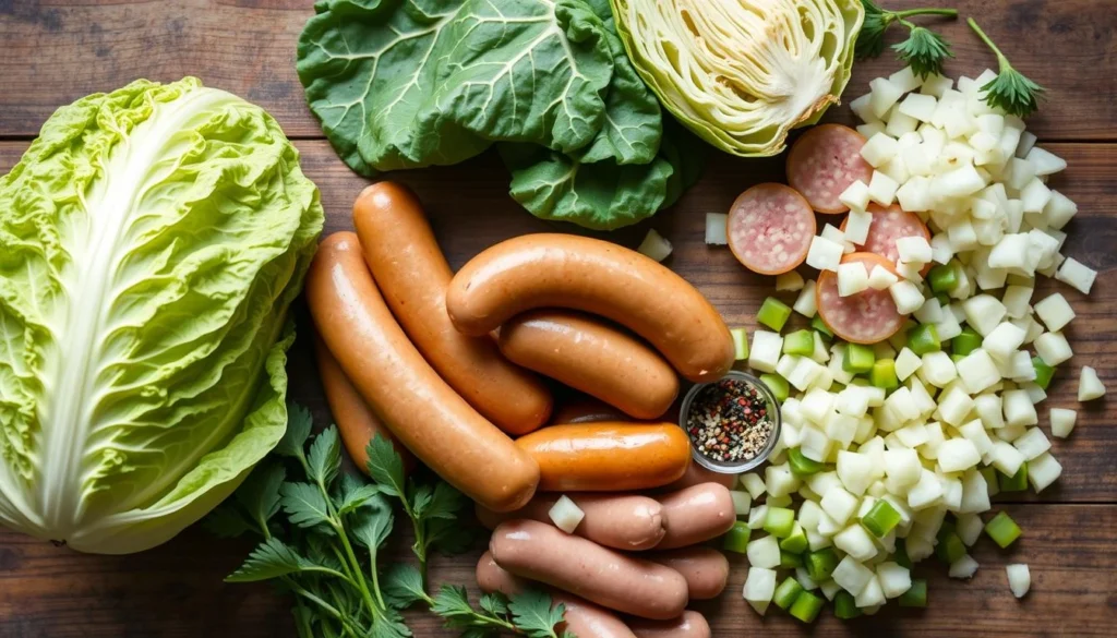 sausage and cabbage recipe