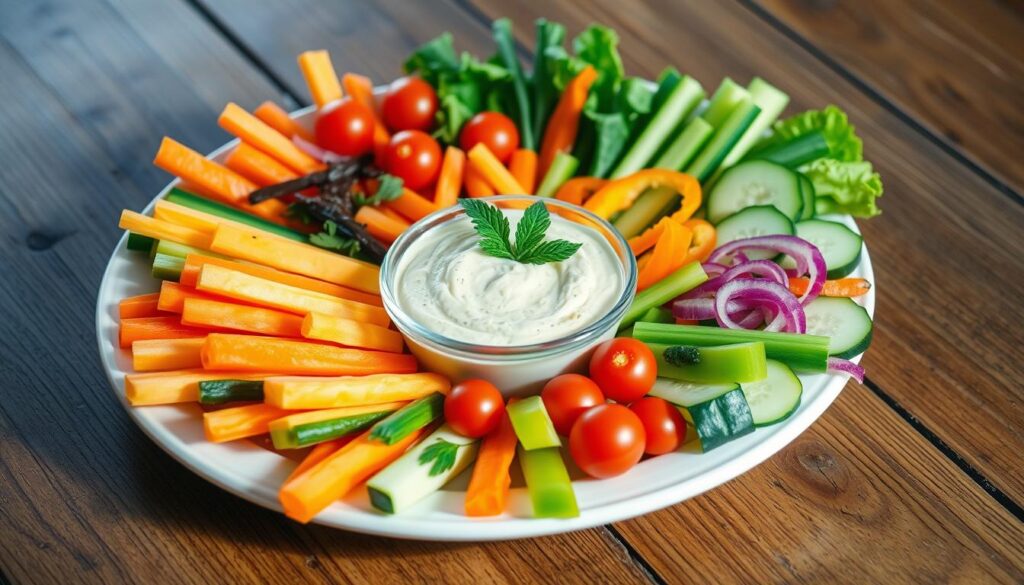 Vegetable Dip Platter