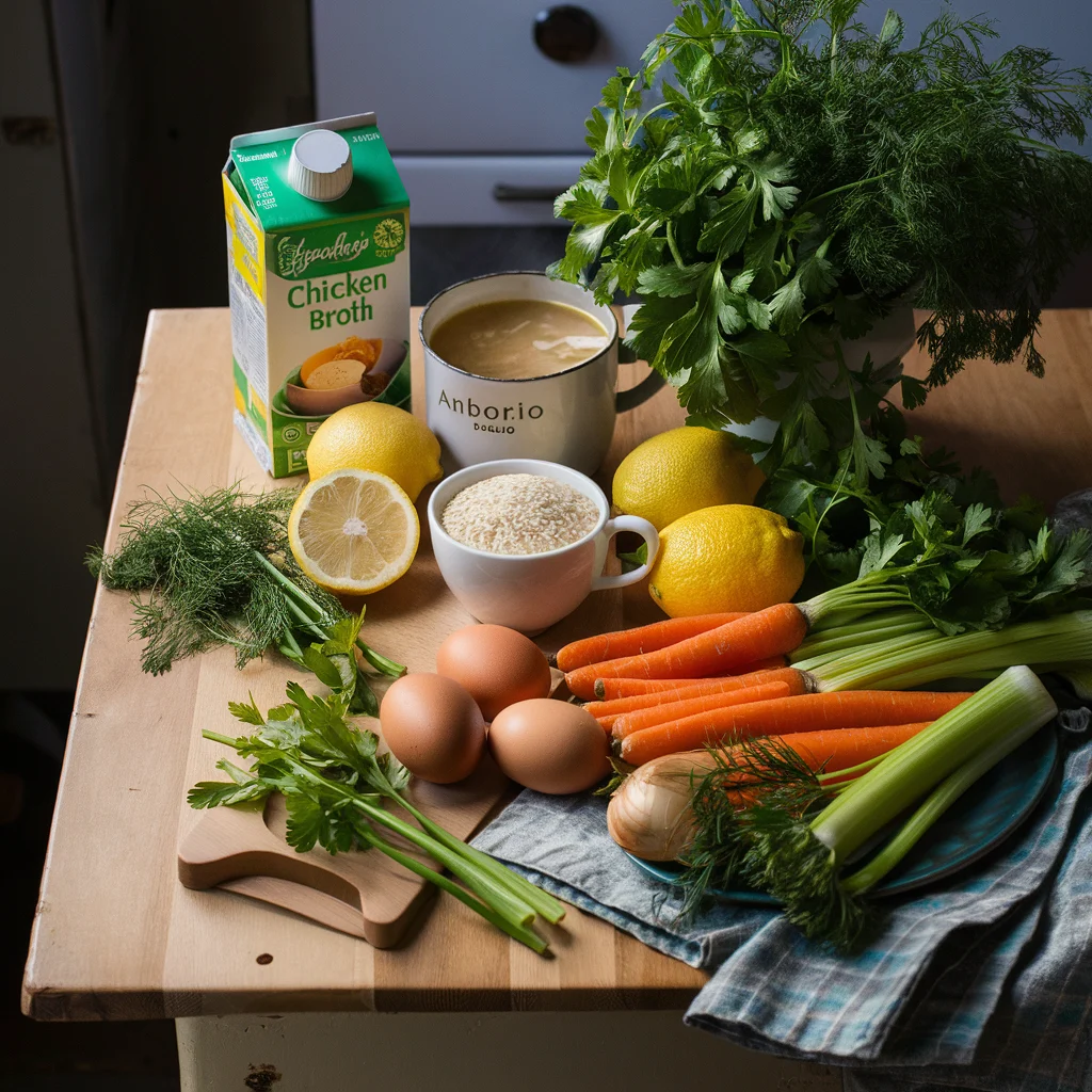 lemon rice soup recipe