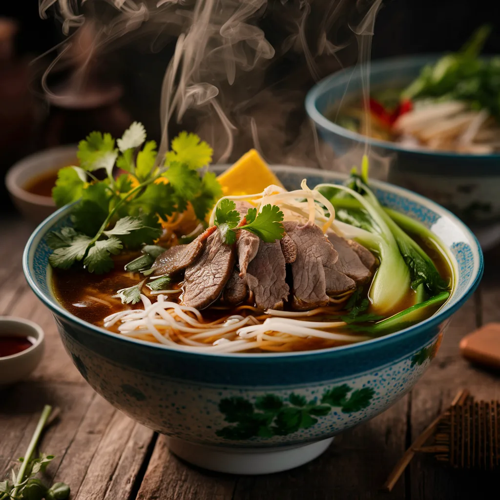 rice noodle soup