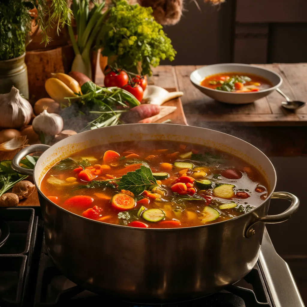 10 Vegetable Soup Recipe