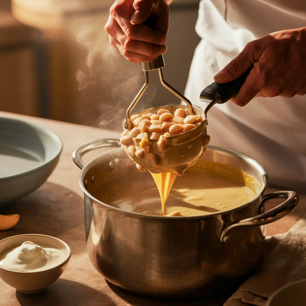 white bean sausage soup