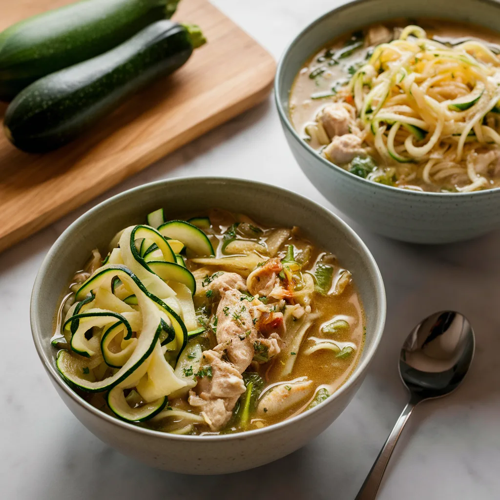 crack chicken noodle soup