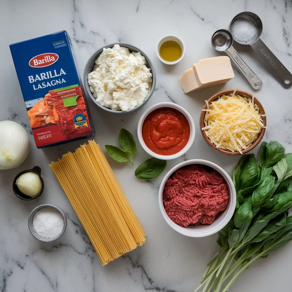 barilla lasagna recipe