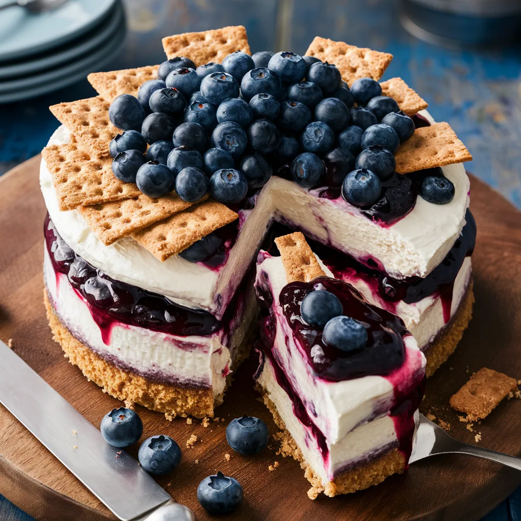 blueberry cheesecake