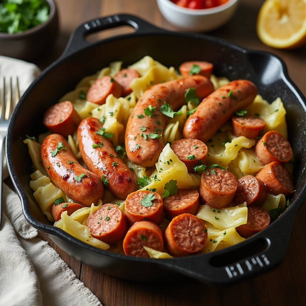 sausage and cabbage recipe