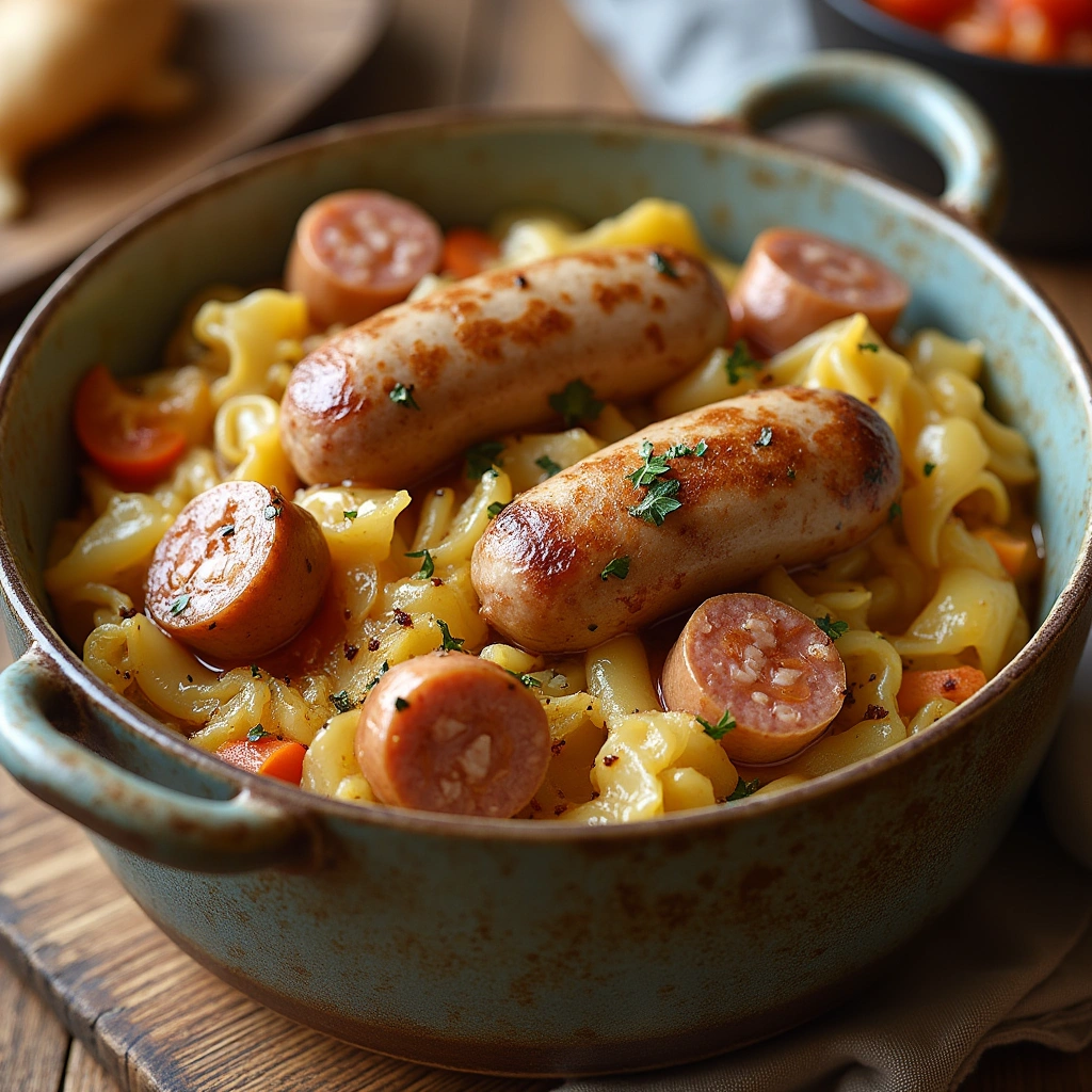 sausage and cabbage recipe