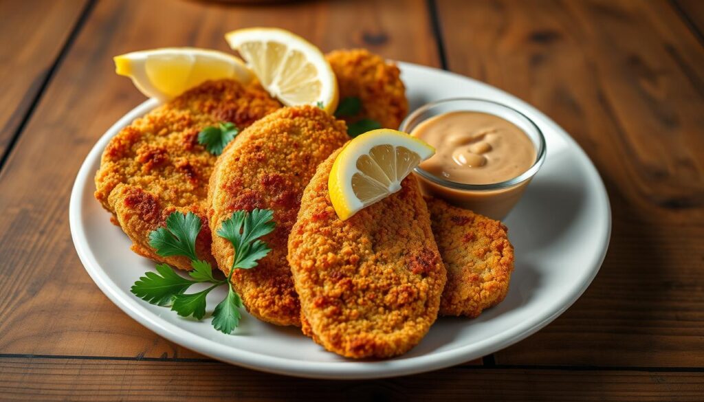 breaded pork cutlets