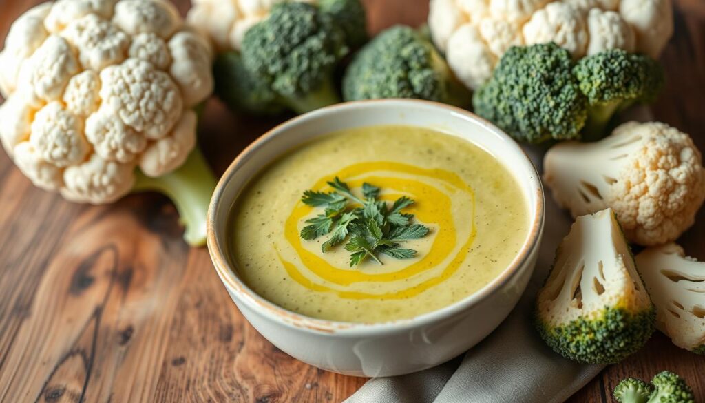 broccoli cauliflower soup