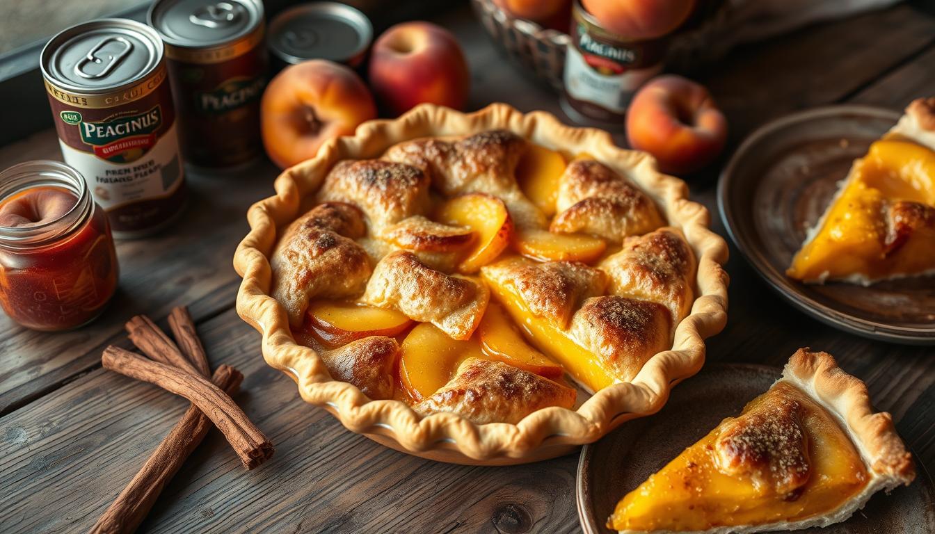 canned peach pie recipe