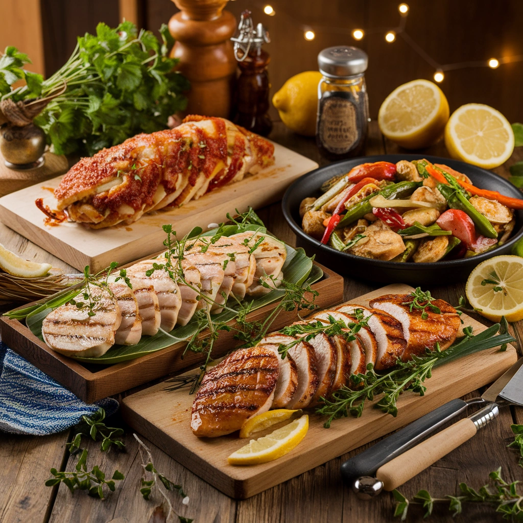 thin sliced chicken breast recipes