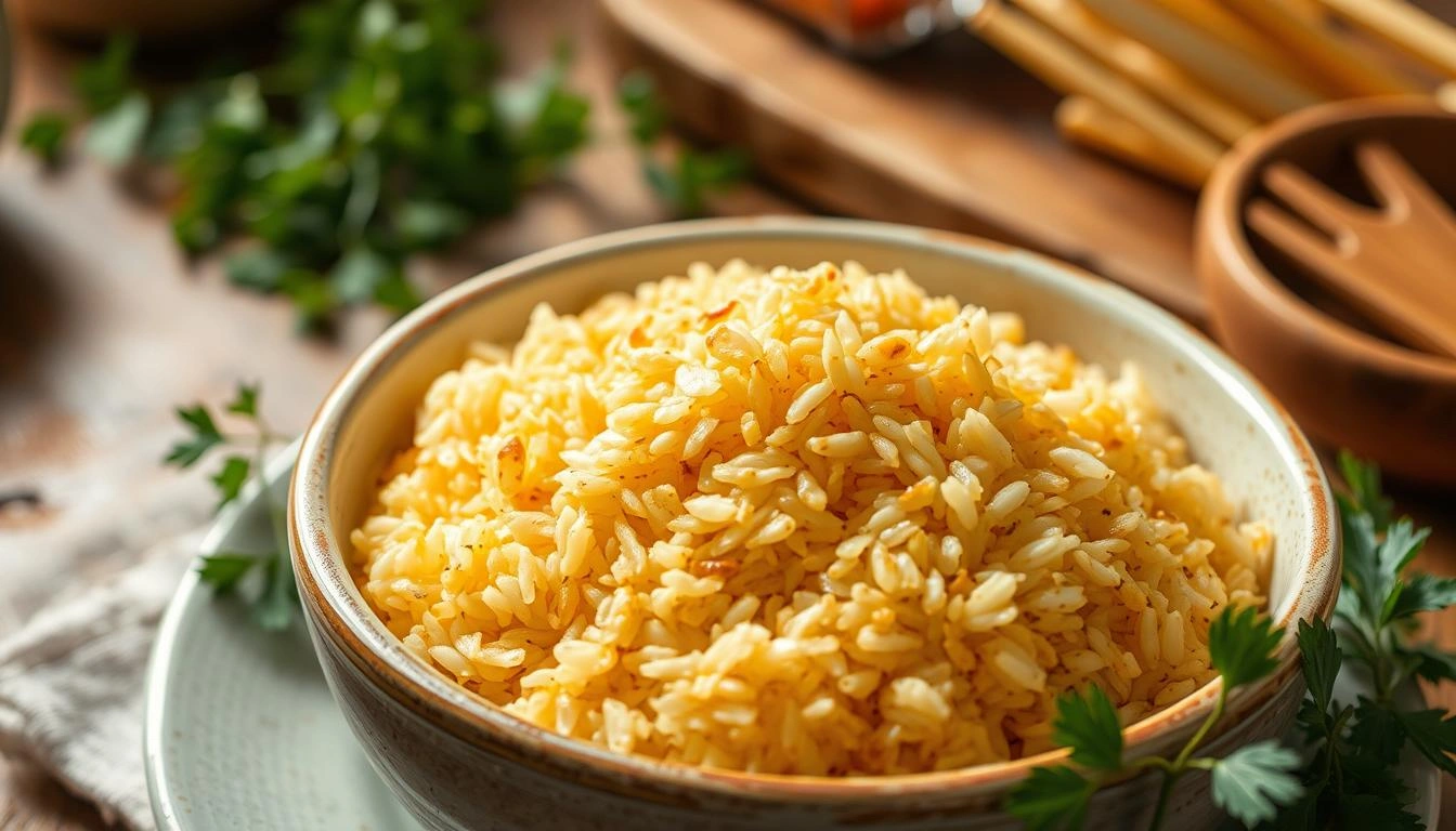 crispy rice recipe