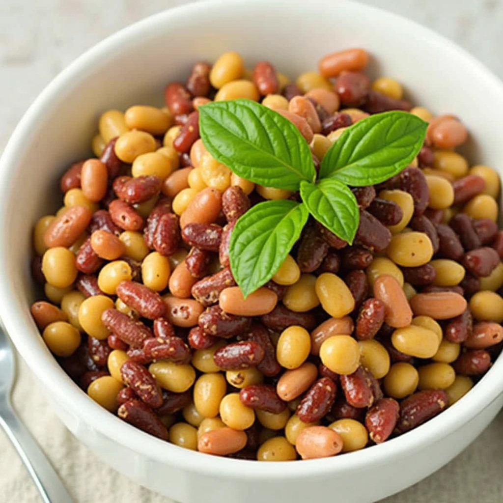 dense bean salad recipe