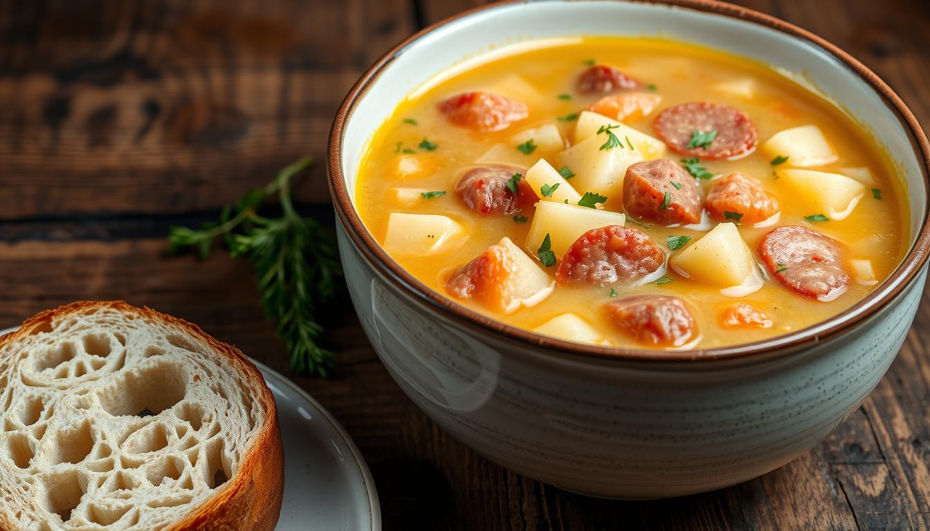 kielbasa potato soup