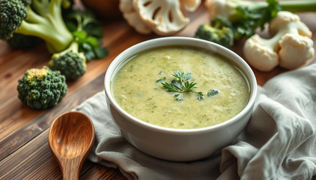 simple broccoli cauliflower soup