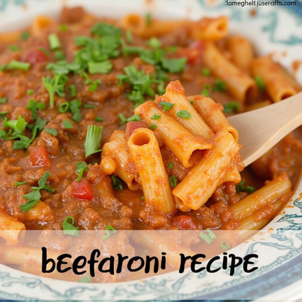 Beefaroni Recipe
