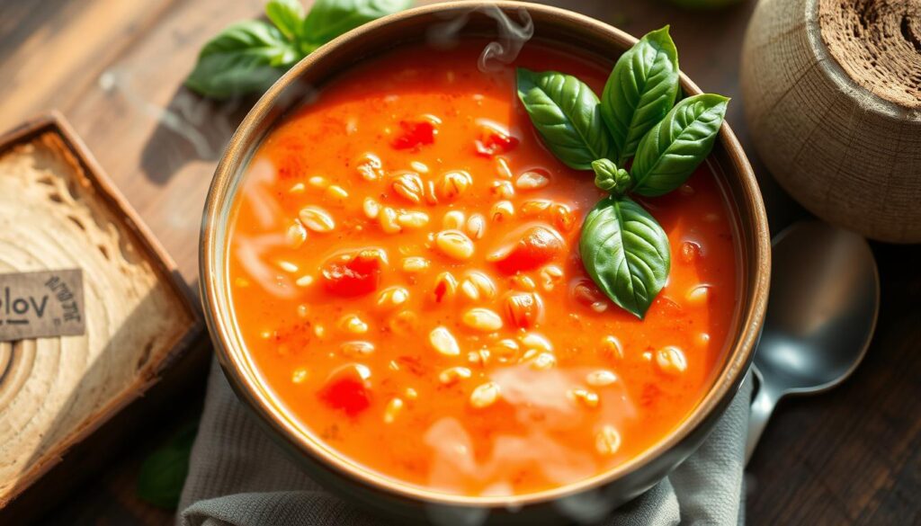 tomato rice soup